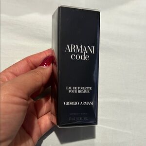 🖤 Armani Code Eau de Toilette for Men – 15 mL / 0.5 oz 🖤